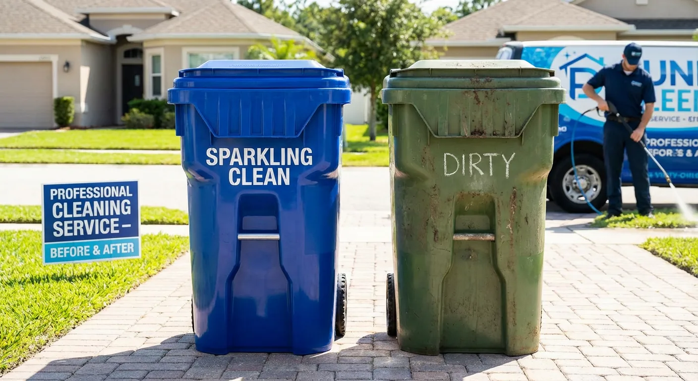 Trash can cleaning frequency guide for Northwest Arkansas homeowners